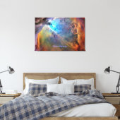 Orionnevel Ruimte Sterrenstelsel Canvas Afdruk (Insitu (Slaapkamer))