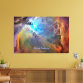 Orionnevel Ruimte Sterrenstelsel Canvas Afdruk (Insitu (Woonkamer))
