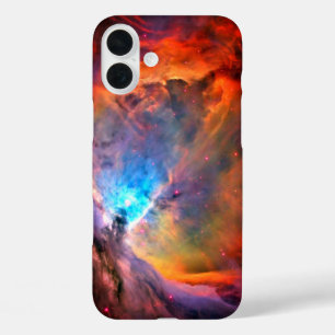 Orionnevel Ruimte Sterrenstelsel hoog contrast iPhone 16 Plus Hoesje