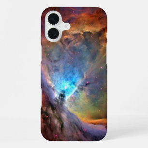 Orionnevel Ruimte Sterrenstelsel lage contrast iPhone 16 Plus Hoesje