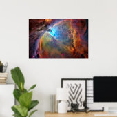 Orionnevel Ruimte Sterrenstelsel Print (Thuiskantoor)