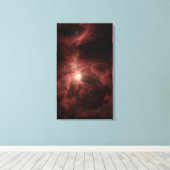 Orion's binnenste schoonheid canvas afdruk (Insitu (Houten vloer))