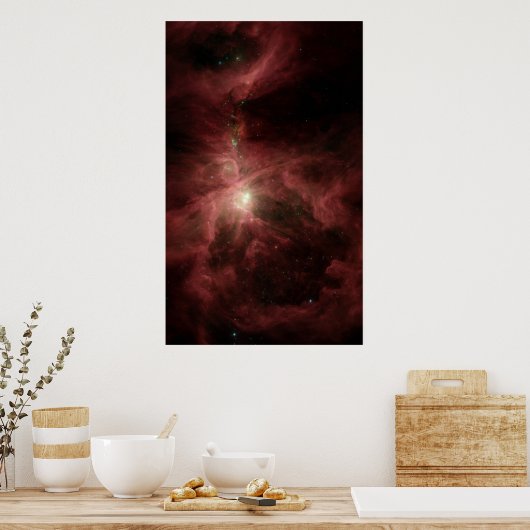 Orion's binnenste schoonheid poster (Keuken)
