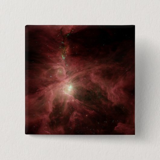 Orion's binnenste schoonheid vierkante button 5,1 cm (Voorkant)