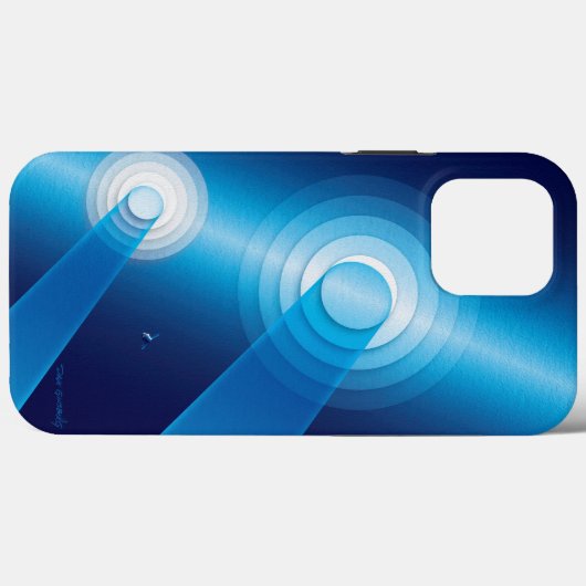 Orion's Distant Orbit: iPhone 13 Pro Max Hoesje (Achterkant (horizontaal))