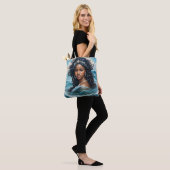 Orisha Yemaya Afrikaanse Godin Schilderij Tote Bag (Op model)
