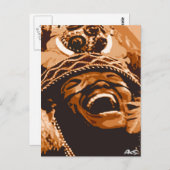 ORISHA'S JOY DANCE BRIEFKAART (Voorkant / Achterkant)