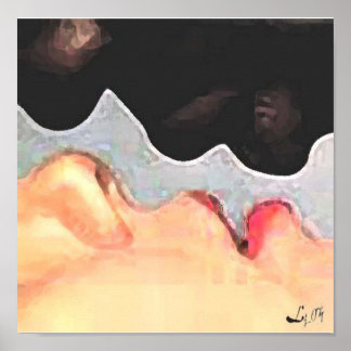 orishas kiss van Liz Loz Poster