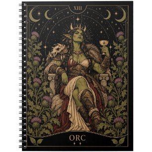 Ork, Starlit Tarot Kunst Notitieboek