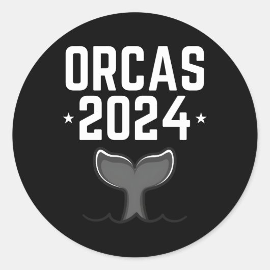 Orka 2024 ronde sticker (Voorkant)