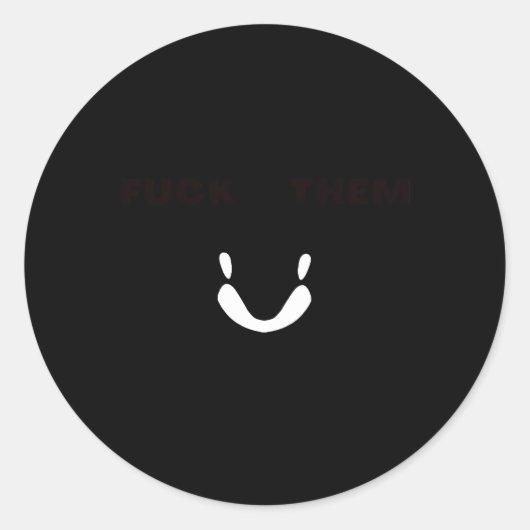 Orka aanvallende boten boven op hen boten ronde sticker (Voorkant)