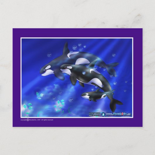 orka briefkaart (Voorkant)