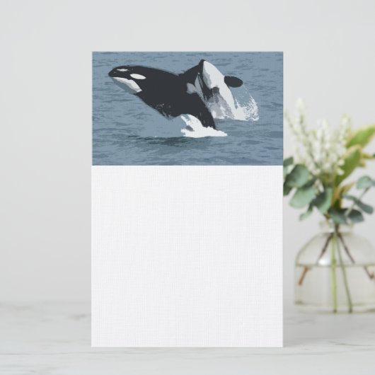 orka briefpapier (Staand voorkant)