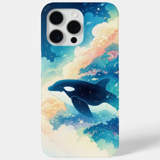 Orka dansen in de golven Case-Mate iPhone case (Achterkant)