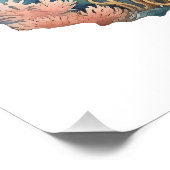 Orka en koraal perfect poster (Hoek)