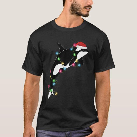 Orka er Whale Santa Zee Dieren T-shirt (Voorkant)
