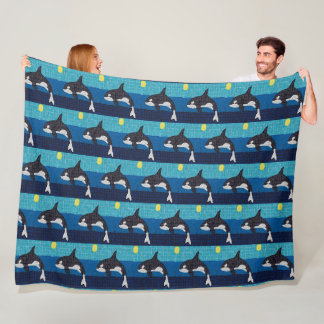 Orka - fleece deken