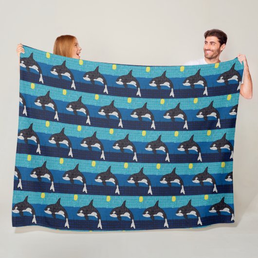 Orka - fleece deken (In situ)