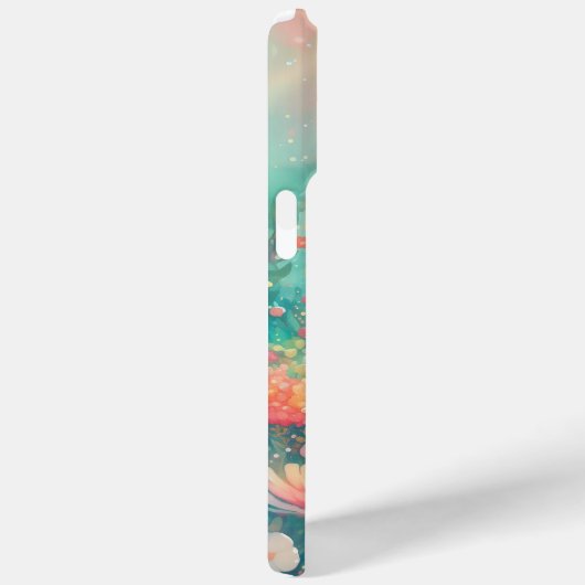 Orka Floral World Case-Mate iPhone Case (Achterkant / Rechts)
