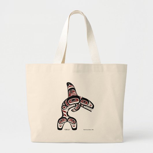 orka grote tote bag (Voorkant)