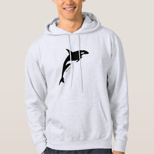 Orka hoody (Ocean Silhouettes Collectie) (Voorkant)
