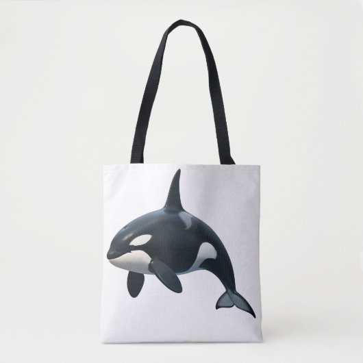 Orka in beweging tote bag (Voorkant)