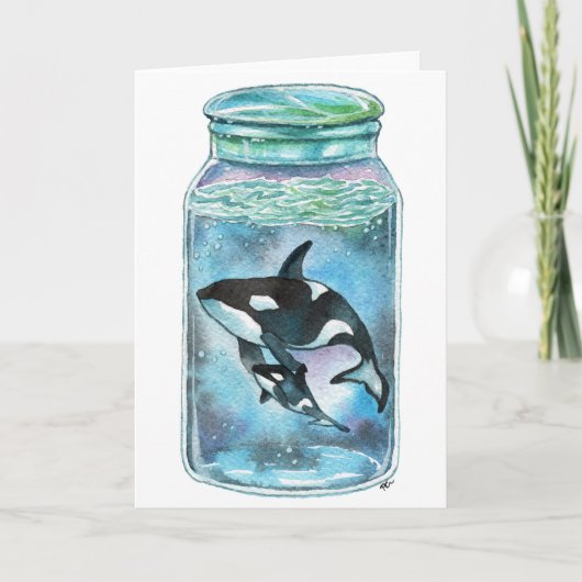 Orka in de Kruik Kaart (Voorkant)