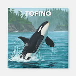 Orka in Tofino Canada Reizen Magneet