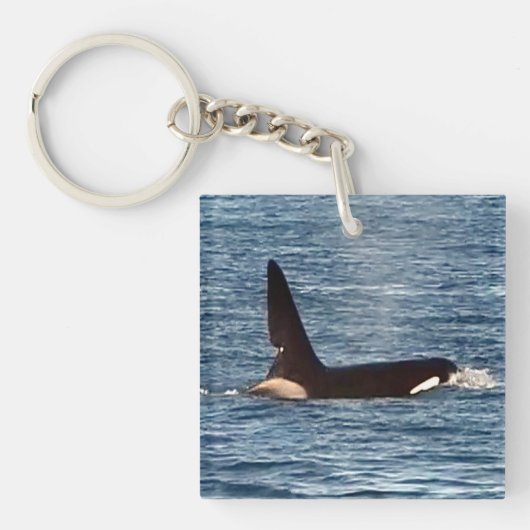 Orka "John Coe" & "Aquarius" Orca Sleutelhanger (Voorkant)
