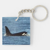 Orka "John Coe" & "Aquarius" Orca Sleutelhanger (Achterkant)