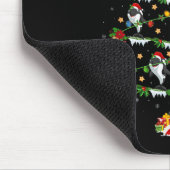 Orka kerstboom lichten Grappig zee dier Orka W Muismat (Hoek)