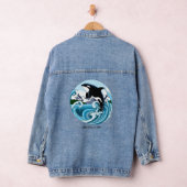 Orka Killer Whale Blue Ocean Denim Jacket (Hangar)