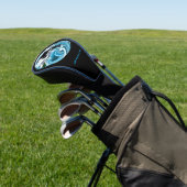 Orka Killer Whale Blue Ocean Golfheadcover (Insitu)