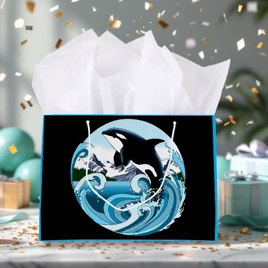 Orka Killer Whale Blue Ocean Groot Cadeauzakje