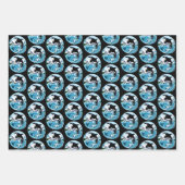 Orka Killer Whale Blue Ocean Inpakpapier Vel (Voorkant)