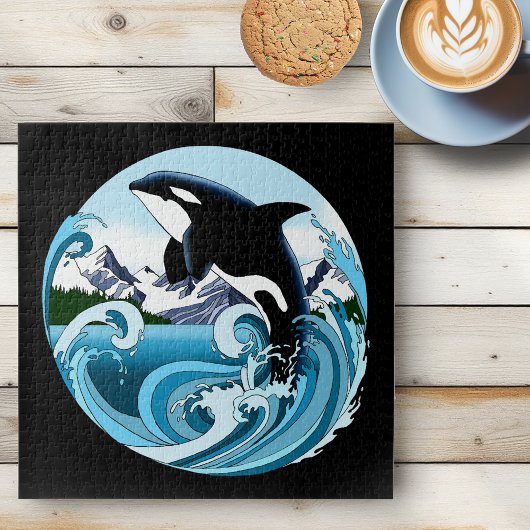 Orka Killer Whale Blue Ocean Legpuzzel