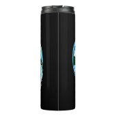 Orka Killer Whale Blue Ocean Thermosbeker (Achterkant)