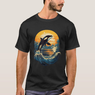 Orka Killer Whale Mannen Vrouwen Jongens Meisjes O T-shirt