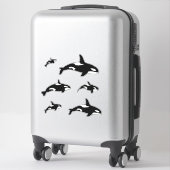 Orka Killer Whale Set Sticker (Koffer)