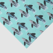Orka / Killer Whale Tissue Papier (Detail)