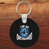 Orka Lovers Graphic - Funny Killer Whale Quote Ooi Sleutelhanger (Voorkant)