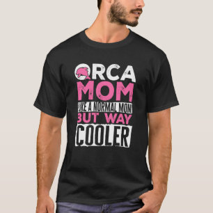 Orka Moeder Graphic voor Vrouwen Meisjes Moeders W T-shirt