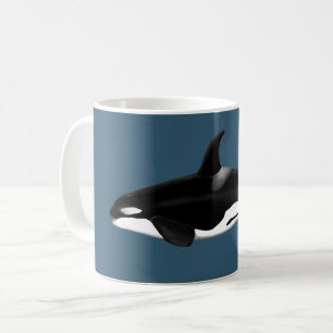 Orka Mok op donkerblauw