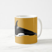 Orka / Moordwalvis Mok Geel (Voorkant rechts)