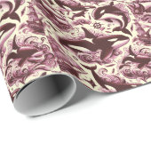 Orka Nautisch Naadloos Cadeaupapier (Rol Hoek)