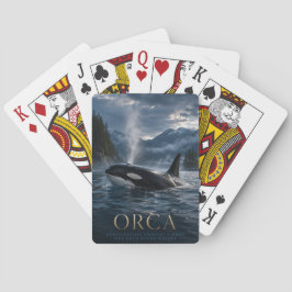 Orka Noord-Pacifisch fjord DIEREN Poker Pokerkaarten