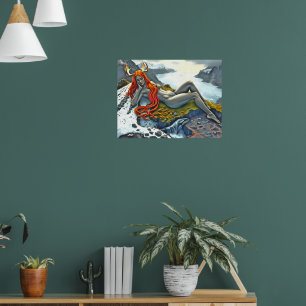 Orka onder de Godin Poster