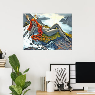 Orka onder de Godin Poster