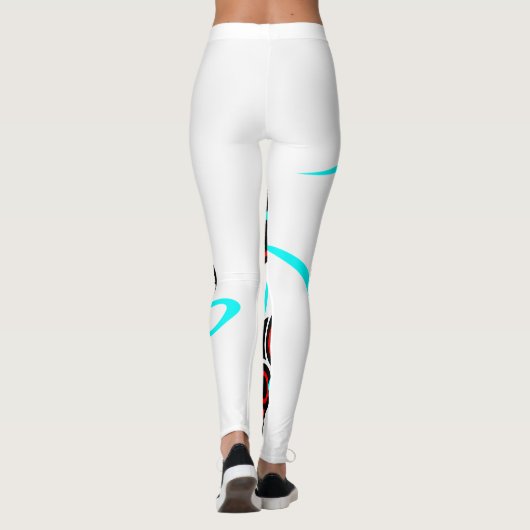 Orka ontwerp leggings (Achterkant)