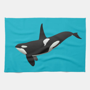 Orka, Orcinus Orca Theedoek